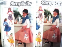 7269 BUTTON JACKET COLLAR OR NOT,POCKET SKIRT PATTERN 10
